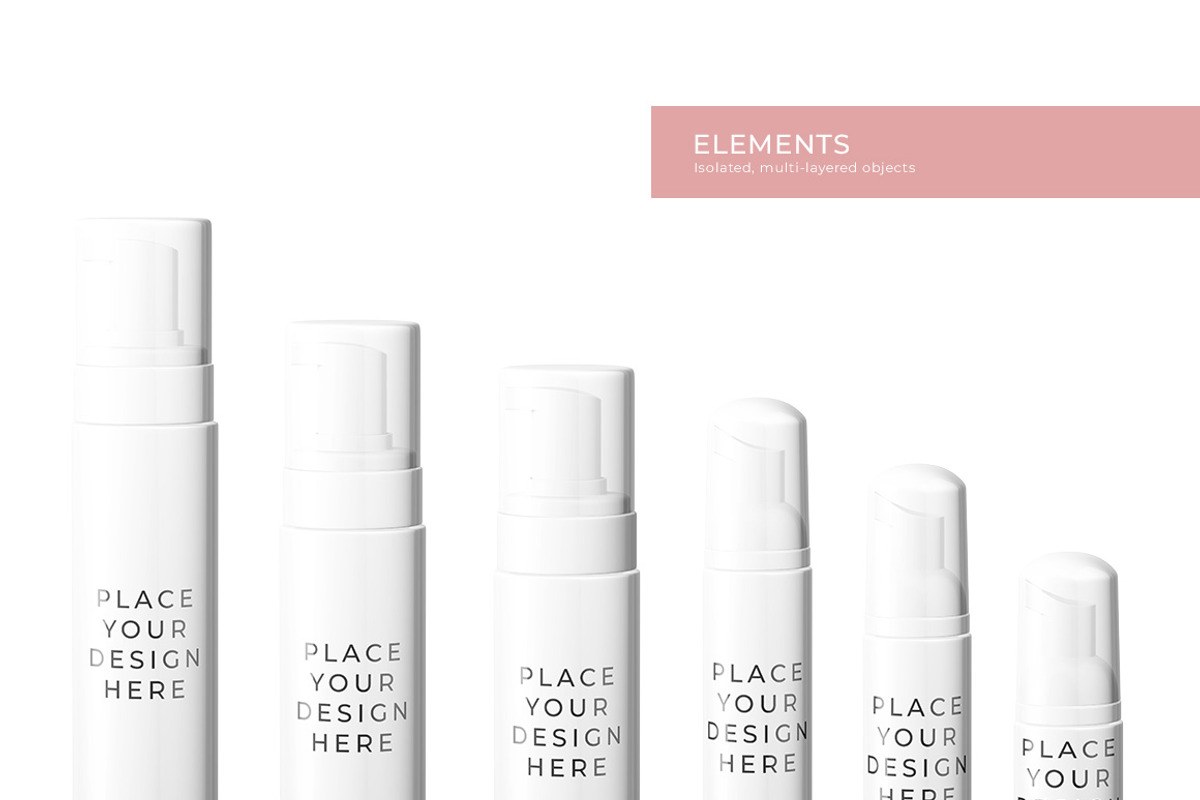 Cosmetic Bottles Mockup Vol.6, a Pens & Pencil Mockup by Kotulsky Mockups (Photo 2 of 4)