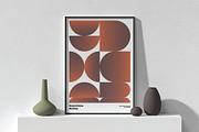 Minimalist Poster Wall Frame Mockup, a Packaging Mockup by DesignRushMarket (Thumbnail 2 of 16)