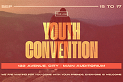 Church Design Youth Convention, a Social Media Template by Cristolab.app (Thumbnail 2 of 4)