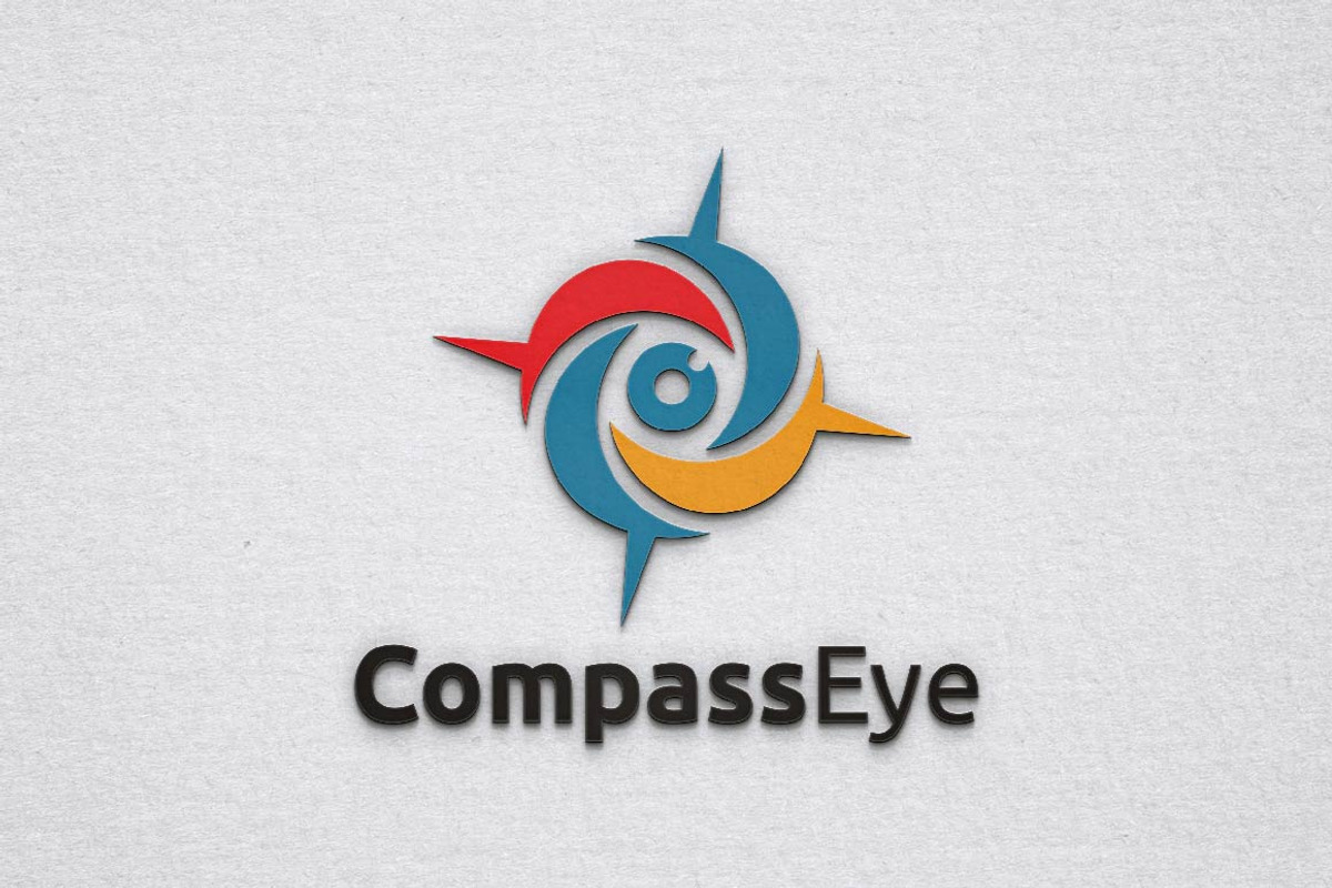 Circle Compass Eye Direction Logo, a Branding & Logo Template by jongcreative (Photo 1 of 4)