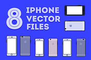 Apple iPhone Vector Files, an Illustration by IB (Thumbnail 1 of 2)