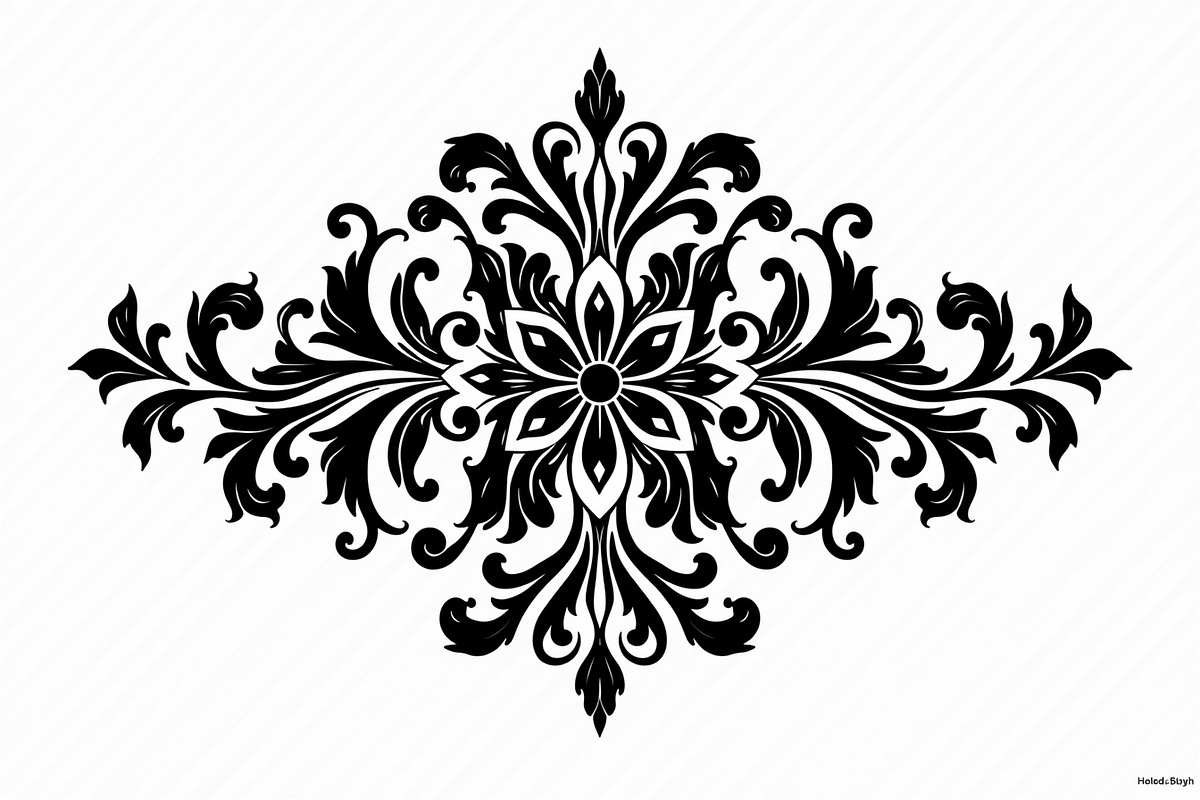 Classic Floral Border Collection, an Illustration by Artivon (Photo 2 of 21)