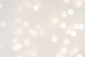 Abstract gentle white round bokeh