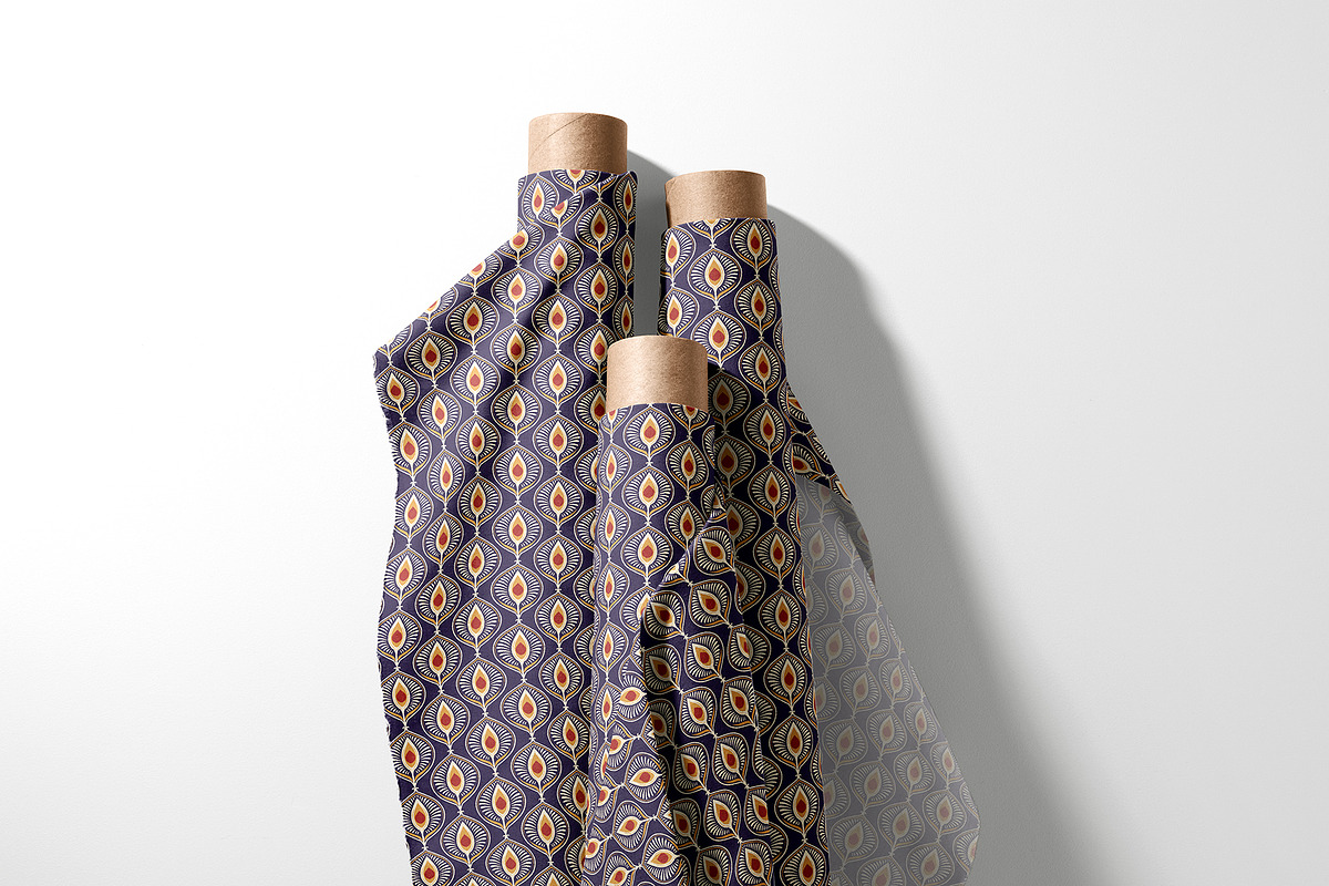 Ethnic Damask Geometric Pattern, a Pattern Graphic by StudioGlouna (Photo 4 of 10)