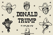 Donald Trump Illustrations, a Person Illustration by cmfgraphics (Thumbnail 1 of 3)