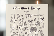 Christmas Clipart Bundle, an Object Graphic by AnnArt (Thumbnail 4 of 11)