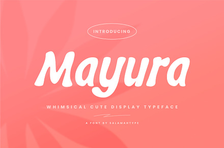 Mayura - Clean Cute Font