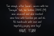 Josia Typeface, a Font by Fonts by ateliervonau (Thumbnail 2 of 5)