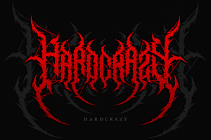 Sabersong Black Metal Font Vol.3