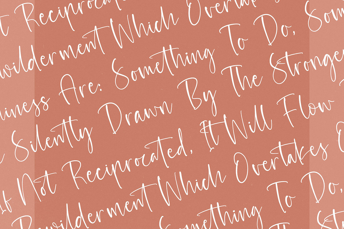 Paradise Daybreak Handwritten Script, a Script Font by stylishtype.co (Photo 8 of 20)