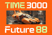 Digital Galaxy Futuristic Font, a Sans Serif Font by timelesstype.co (Thumbnail 9 of 20)