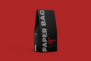 Paper Bag Mockup. Half Side view, a Cups & Container Mockup by easymock (Thumbnail 7 of 10)