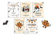 Halloween Invitation Template Bundle, a Brochure Template by Nina Shaw (Thumbnail 5 of 12)