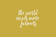 Great Harvest - Rustic Brush Script, a Script Font by Letteratom (Thumbnail 2 of 8)