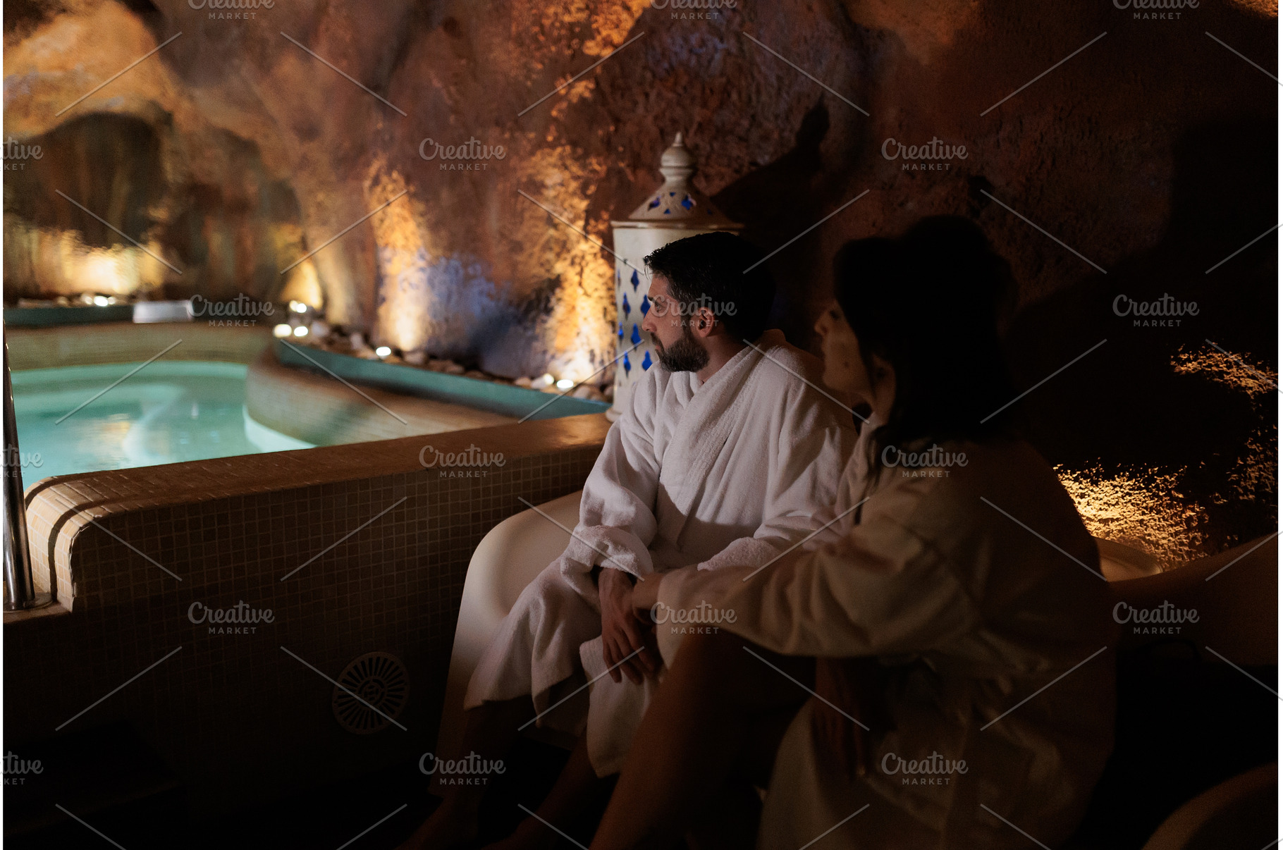 Romantic Spa Retreat: Couple's, a Beauty & Fashion Photo by Manu Reyes