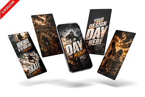 Story Social Media PSD, an Advertising Mockup by Bruno's Shop