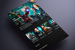 Cinema App UI