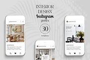 Interior Design Instagram Template, a Social Media Template by yesitisprintable (Thumbnail 2 of 6)
