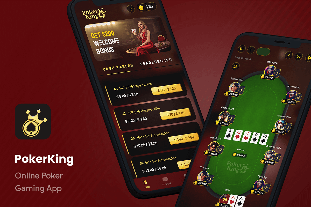 Online Poker Gaming App | PokerKing, an UI Kit Template by Opus LabWorks (Photo 4 of 7)