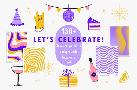 Let's celebrate! Graphics & patterns