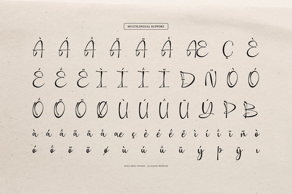 Kasalyra Squeak | Signature Font, a Script Font by Denustudios (Photo 11 of 12)