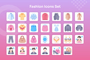 Fashion Icons Set - Flat, an Icon by Kmg Design (Thumbnail 2 of 2)