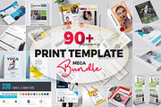 90+ Print Templates Mega Bundle, a Brochure Template by Orcshape Studio (Thumbnail 1 of 28)