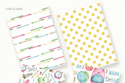 Watercolor School set, an Object Graphic by OrangePeafowlArt (Thumbnail 11 of 15)