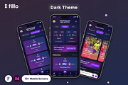 Filllo Live Score App UI Kit, an UI Kit Template by floxui (Thumbnail 8 of 8)
