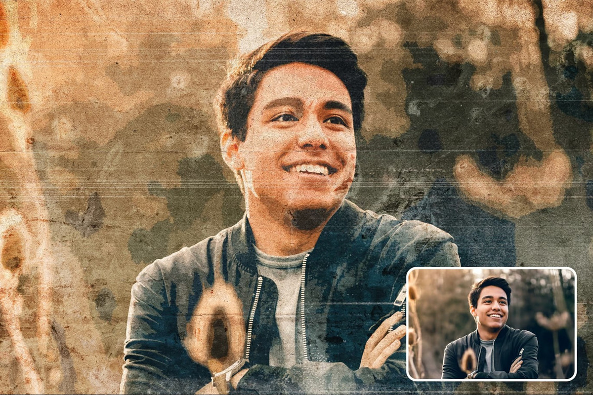 Photograph Damaged Effect, a Layer Style Add-On by Hubzway (Photo 3 of 5)