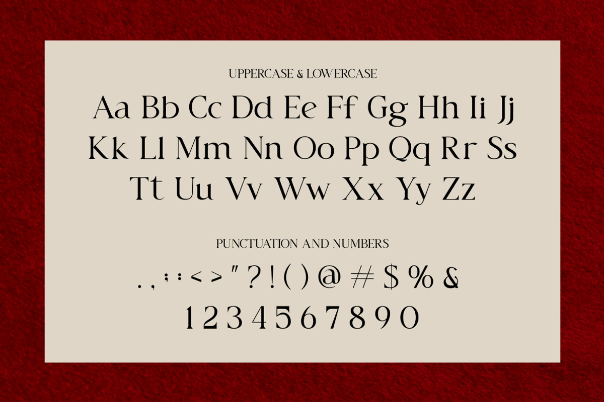Beagio Modern Elegant Serif Font, a Serif Font by Vadovastd (Photo 2 of 8)