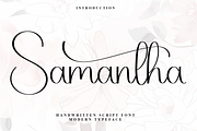 Samantha, a Handwritten Font by InermediaSTUDIO (Thumbnail 1 of 8)