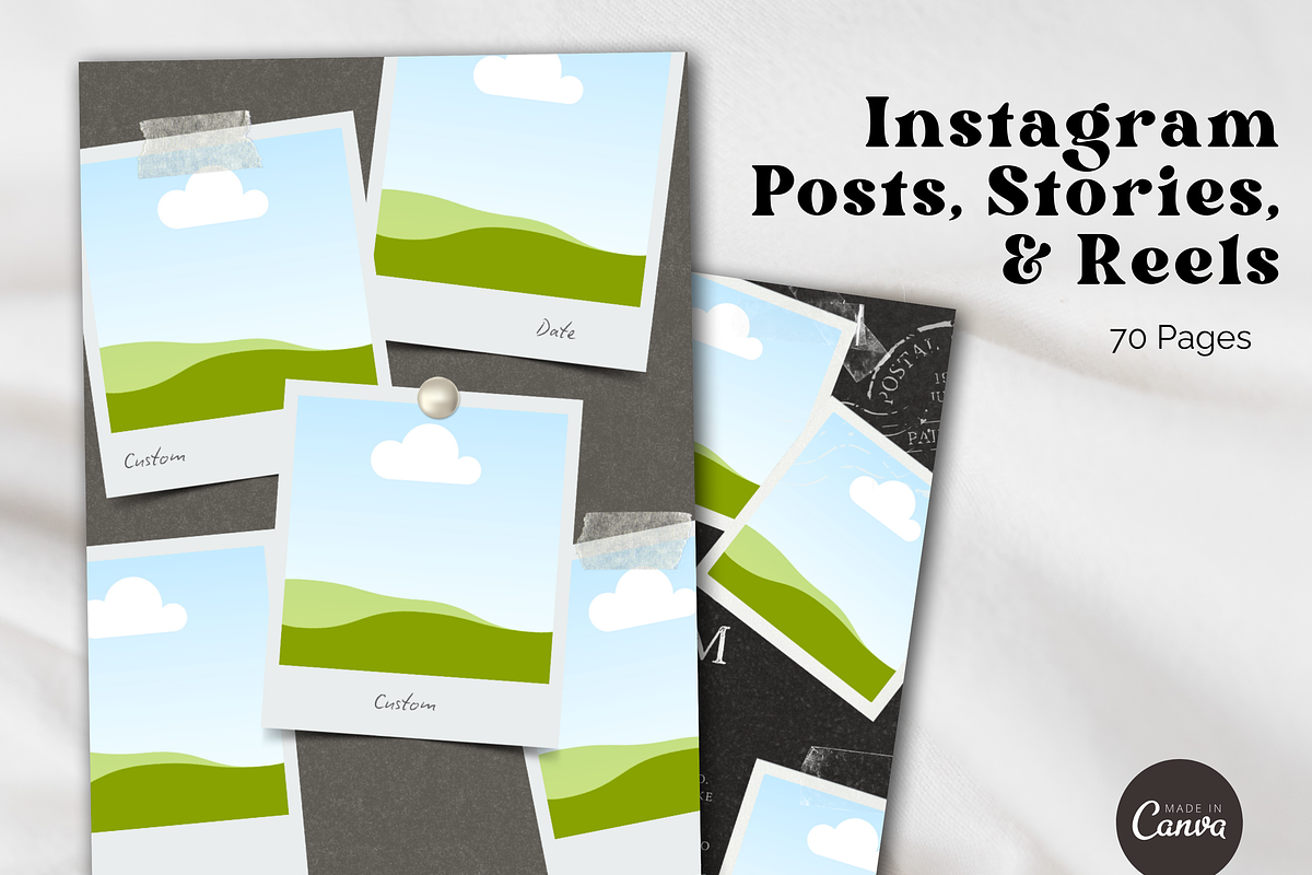 30 Instagram Post Canva Templates, a Social Media Template by Wicked Creative (Photo 3 of 19)