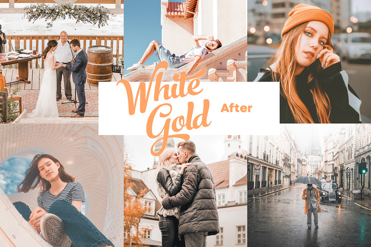 White Gold - Lightroom Presets, an Action Add-On by Maple Visuals (Photo 3 of 12)