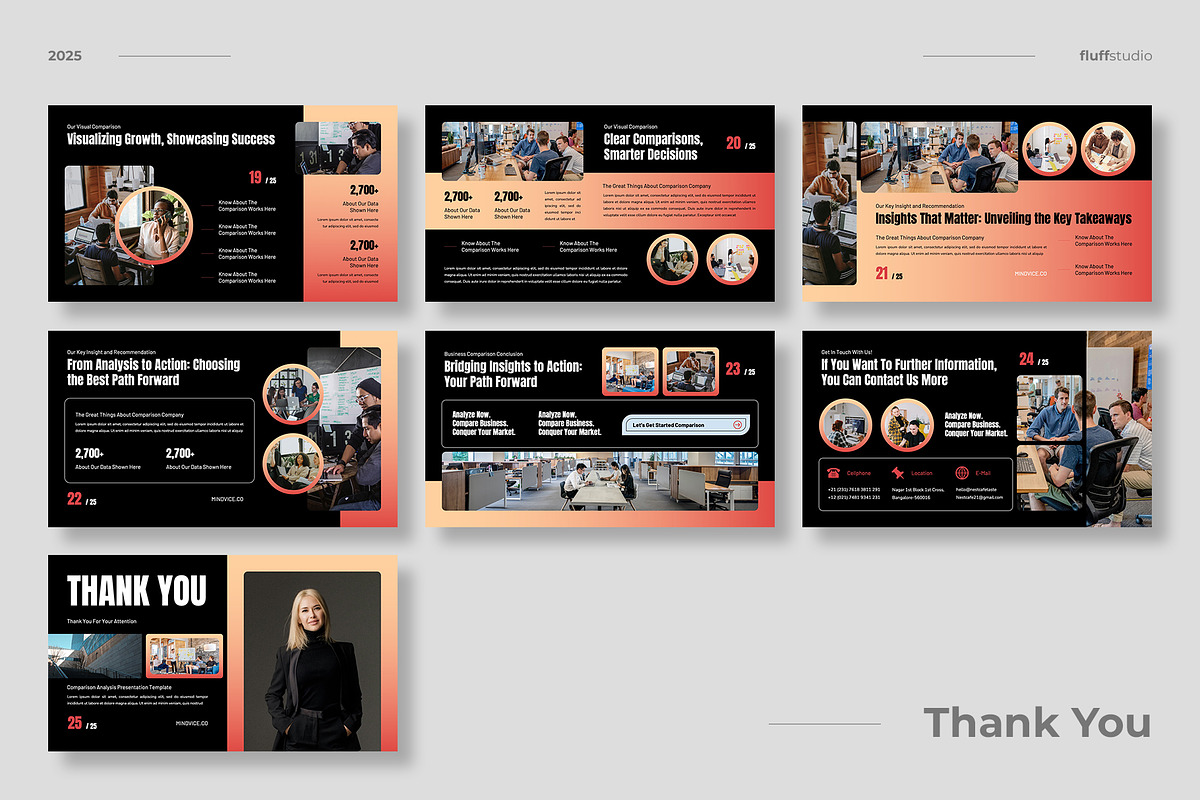Comparison Analysis Google Slides preview 4