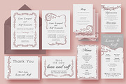 Vine Wedding Invitation Suite, an Invitation Template by Knotted Design (Thumbnail 1 of 4)