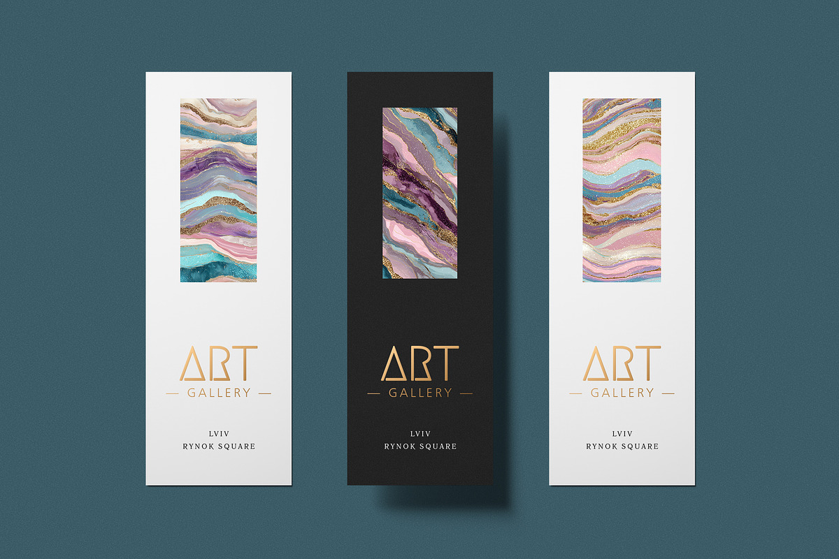 Dreamy Marble Glitter Illustration 1, a Decorative Illustration by Housui Patterns (Photo 6 of 9)