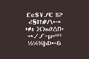 Kleyfo - Retro Bold Serif Font, a Serif Font by Iqsiart Studio (Thumbnail 9 of 14)