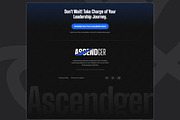 Ascendger: Framer Template for Coach, a Landing Page Template by hueMubin (Thumbnail 8 of 10)