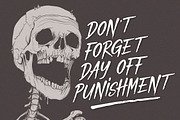 Death Rattle | Brush Horror Display, a Handwritten Font by Denustudios (Thumbnail 5 of 14)