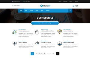 Envest Pro - Multipurpose Theme