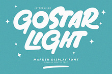 Gostar Light Brush Marker Display