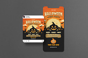 Halloween Party Flyer Set, a Flyer Template by monogrph (Thumbnail 3 of 4)