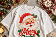 Santa Christmas PNG Bundle 12 pics, a Decorative Illustration by ElDesignState (Thumbnail 5 of 15)