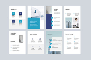 ARON Vertical Powerpoint Template