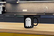 Simple Halloween Ghosts, a Seasonal Illustration by Raafeya's Crafts (Thumbnail 4 of 4)