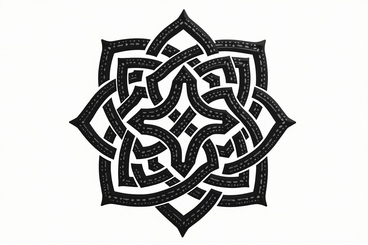 Celtic Knot Tribal Tattoo Bundle, an Illustration by Designs_River (Photo 6 of 9)