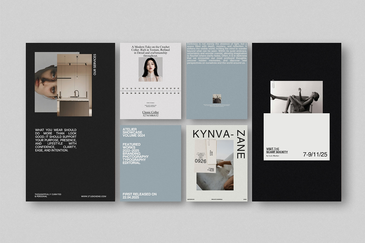 XENO | Instagram Post & Story (I), a Social Media Template by The Aesthetic Studio (Photo 7 of 10)