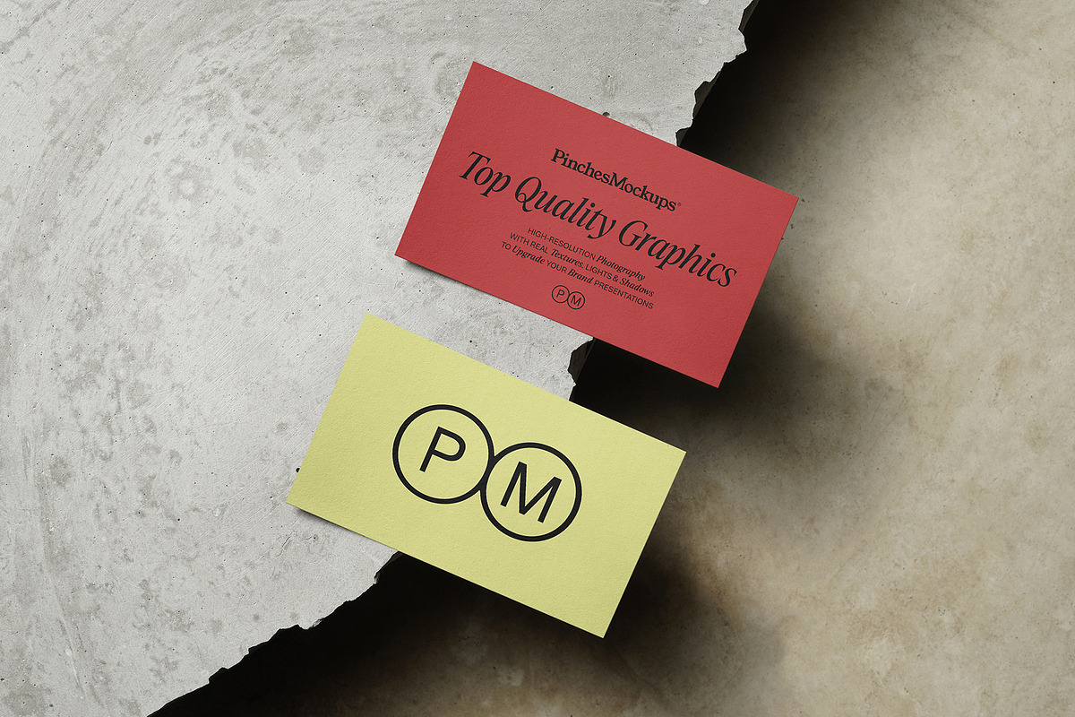PM_BC/Ø7 - Business Cards Mockup, a Print Template by PinchesMockups© (Photo 3 of 6)