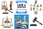 Law and Justice Concepts, an Object Illustration by TAlex (Thumbnail 1 of 7)